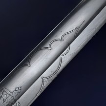British Suakin Expedition 1854 Pattern Grenadier Guards Officer Sword, Ambrose Goddard 25
